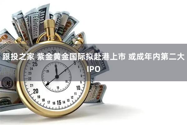 跟投之家 紫金黄金国际拟赴港上市 或成年内第二大IPO